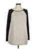 Ann Taylor LOFT Gray Long Sleeve Top Size M - photo 1