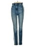 Good American Stripes Blue Jeans Size 0 - photo 1