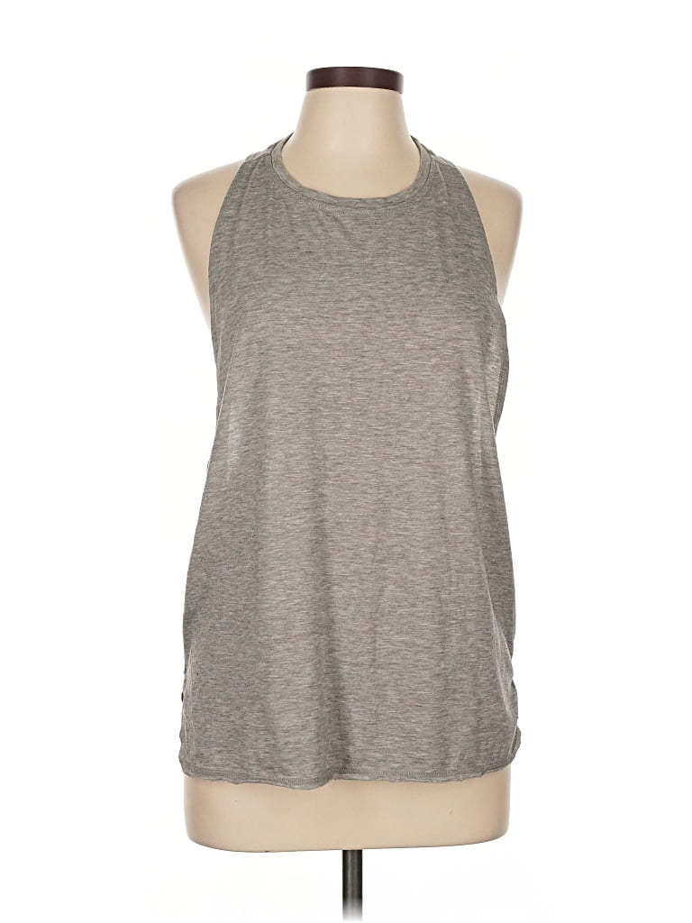 Pre-owned Icyzone Sleeveless T-shirt In Gray