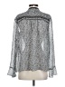 Dorothee Schumacher 100% Silk Polka Dots Silver Blouse Size Sm (2) - photo 2
