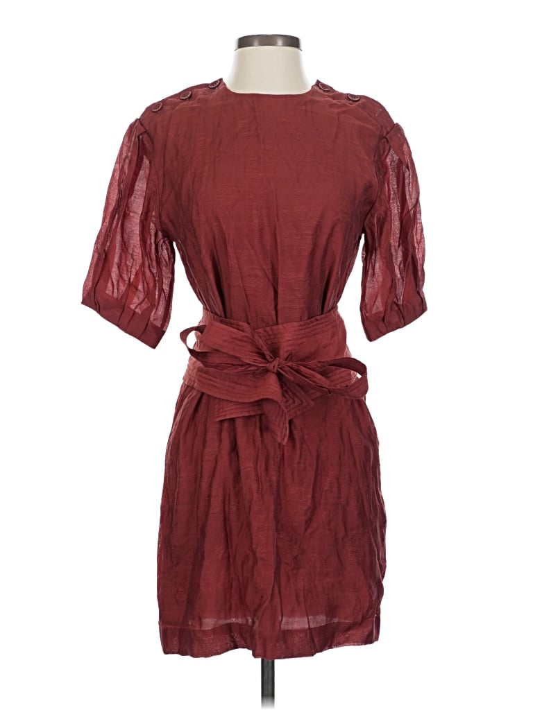 Pre-owned Rebecca Minkoff Casual Dress In Burgundy