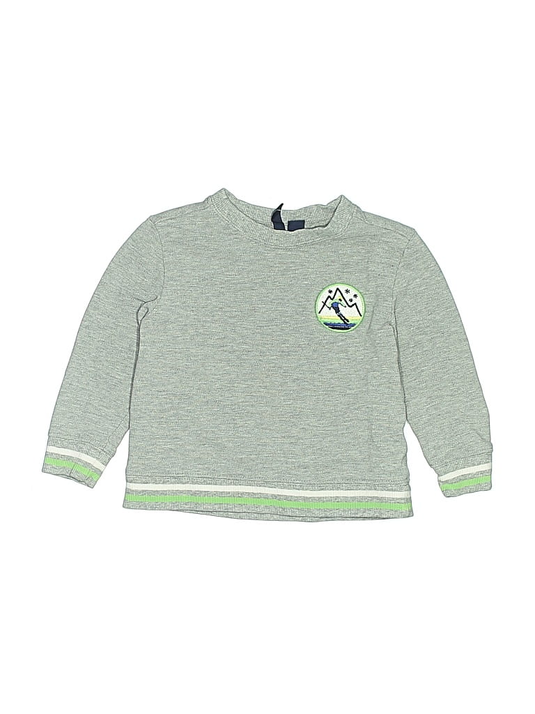 Pre-owned Janie And Jack Kids' Pullover Sweater In Green