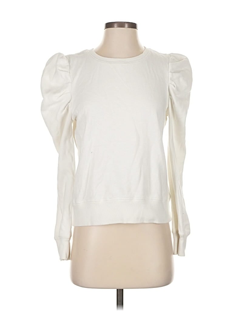 Pre-owned Rebecca Minkoff Sweatshirt In White