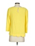 Ann Taylor Yellow 3/4 Sleeve Top Size S - photo 2