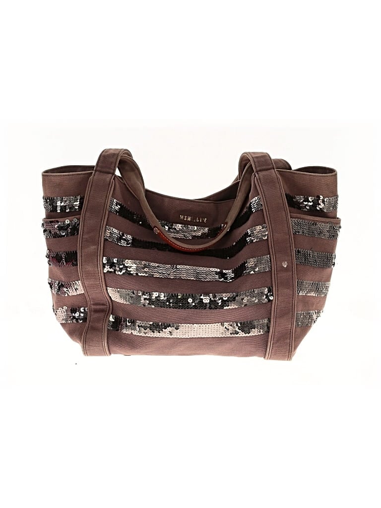 Pre-owned Mz Wallace Tote Bag In Brown