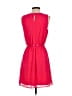 Elle 100% Polyester Solid Pink Casual Dress Size 4 - photo 2