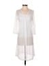 Onyx 100% Polyester White Kimono Size S - photo 1