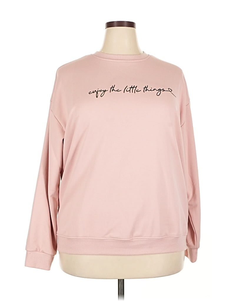 Pre-owned Unbranded Long Sleeve T-shirt In Pink