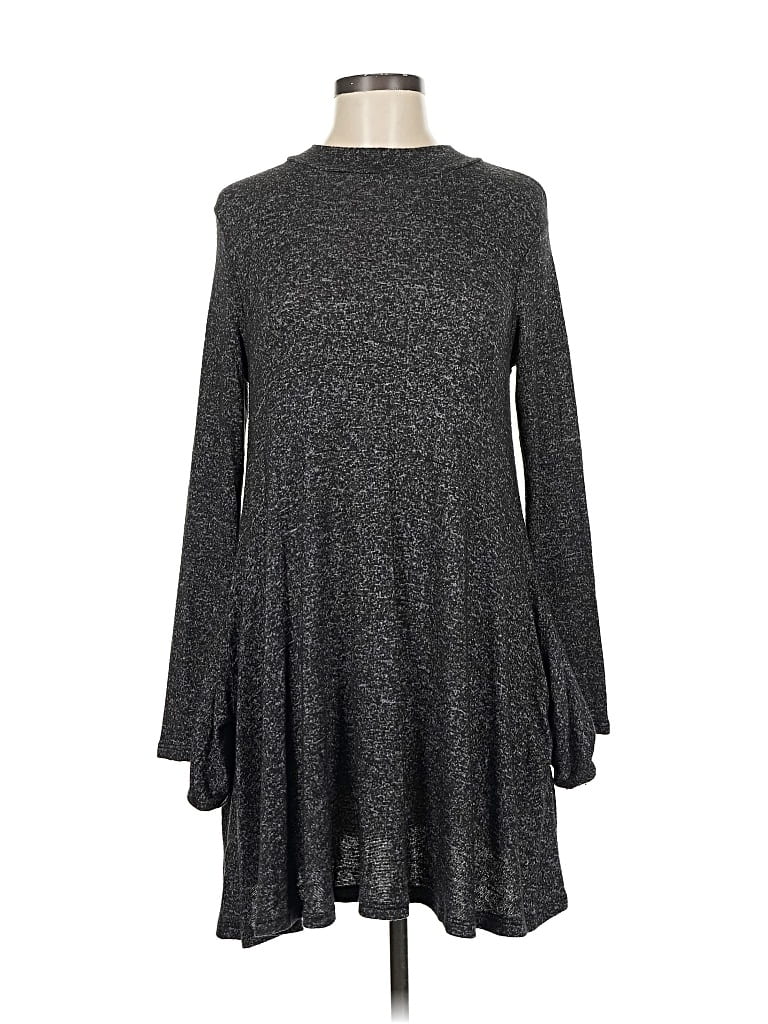 Pre-owned Agnes & Dora Casual Dress In Gray