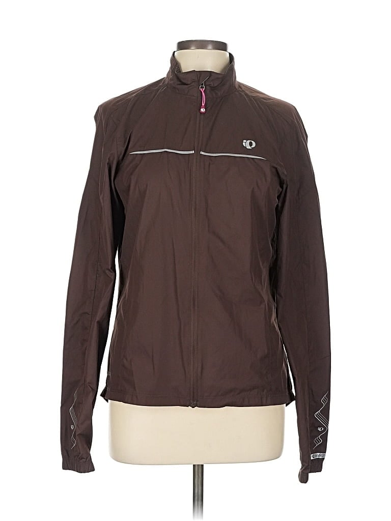 Pre-owned Pearl Izumi Track Jacket In Brown