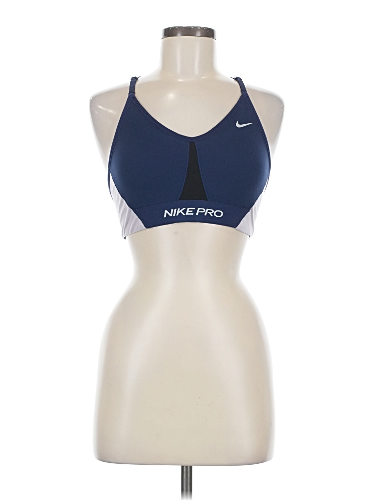 Pre-owned Nike Sports Bra In Blue