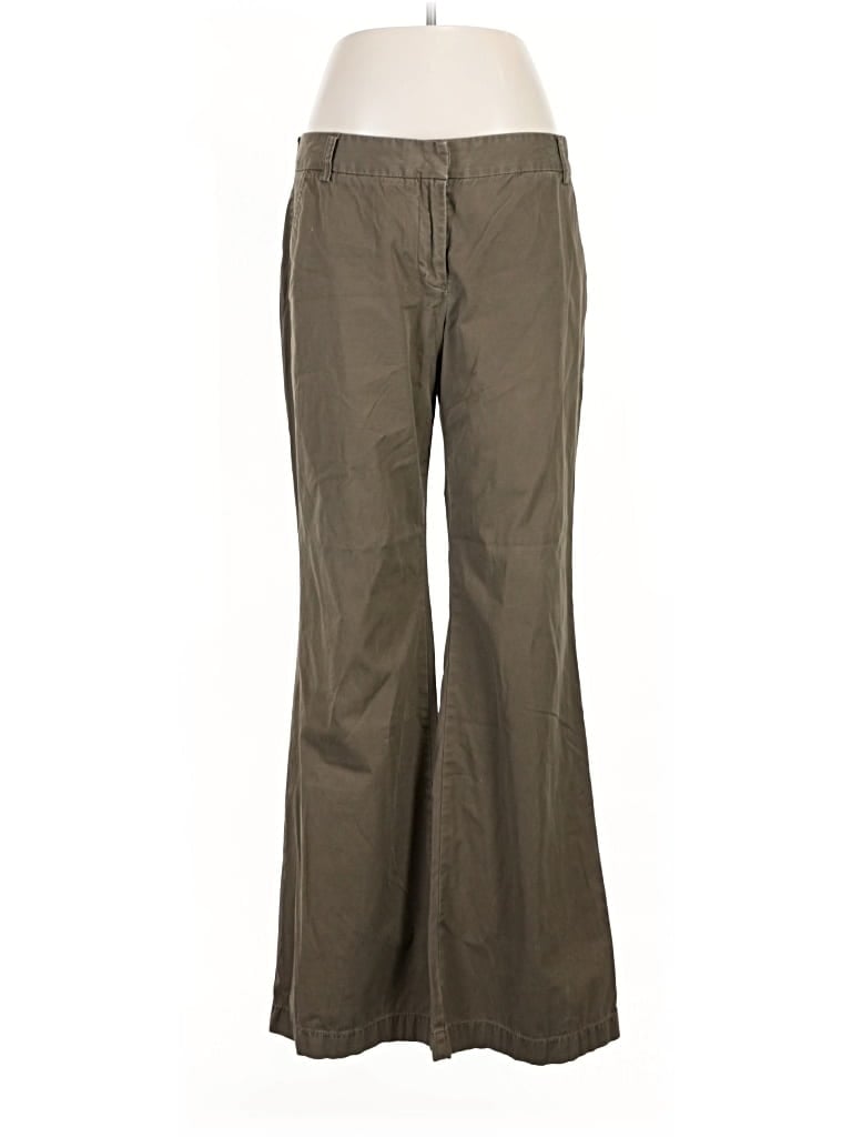 Pre-owned J.crew Factory Store Khaki Pant In Brown
