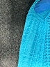 DONNI Chevron-herringbone Blue Casual Pants Size L - photo 7
