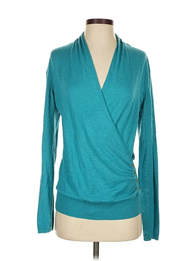 Pre-owned The Limited Cardigan Sweater In Blue