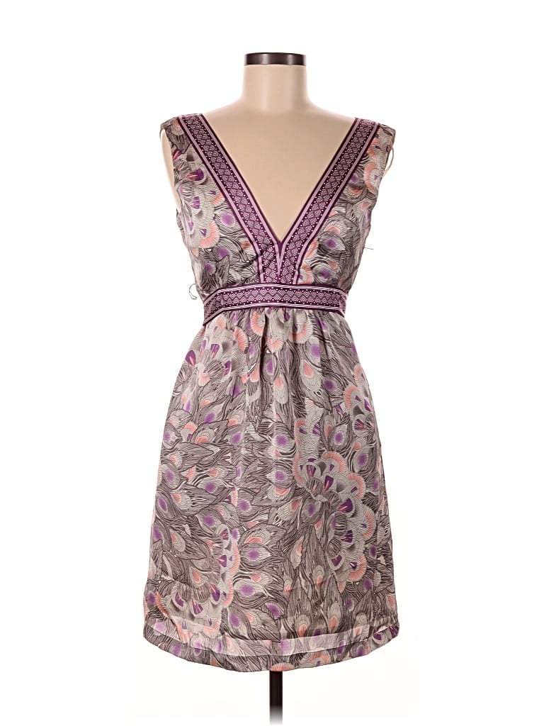 Pre-owned H&m Cocktail Dress In Purple