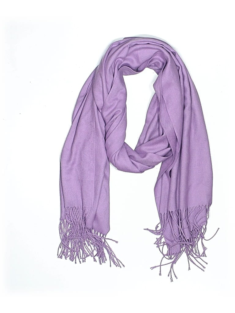 Pre-owned Unbranded Scarf In Purple