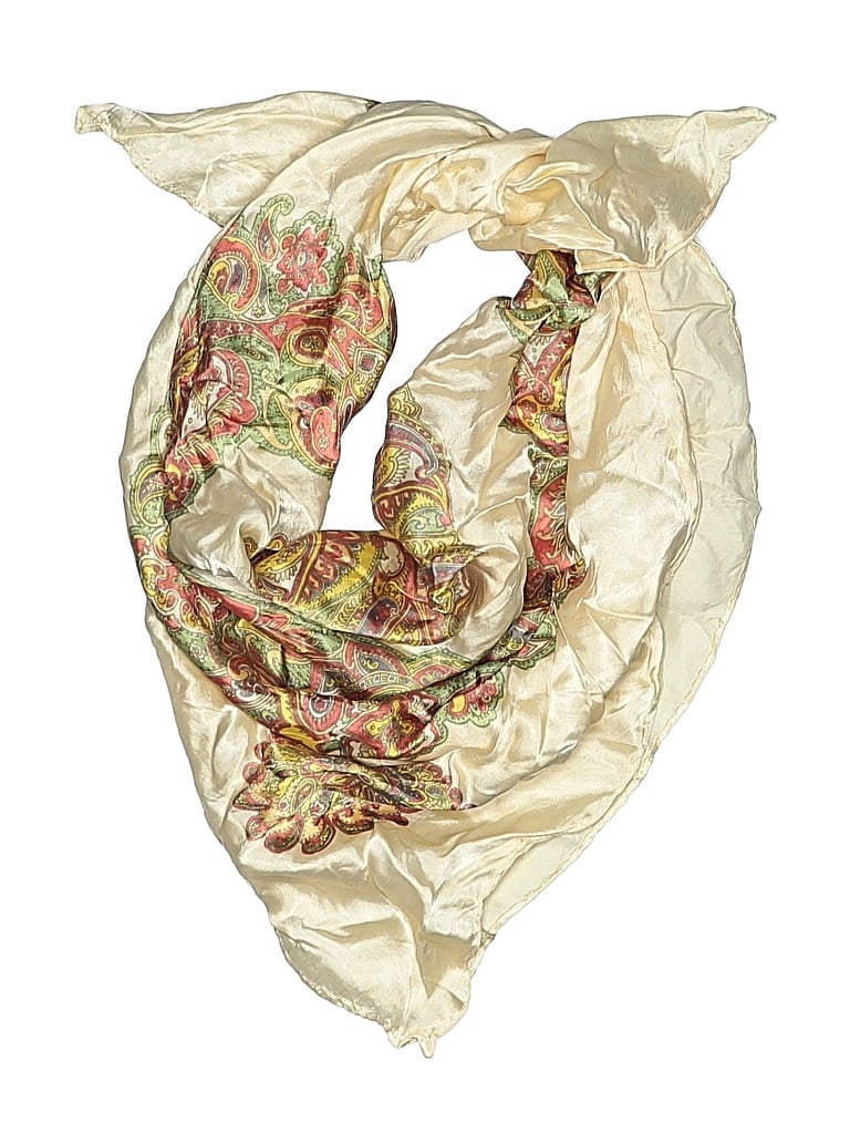 Pre-owned Unbranded Scarf In Brown