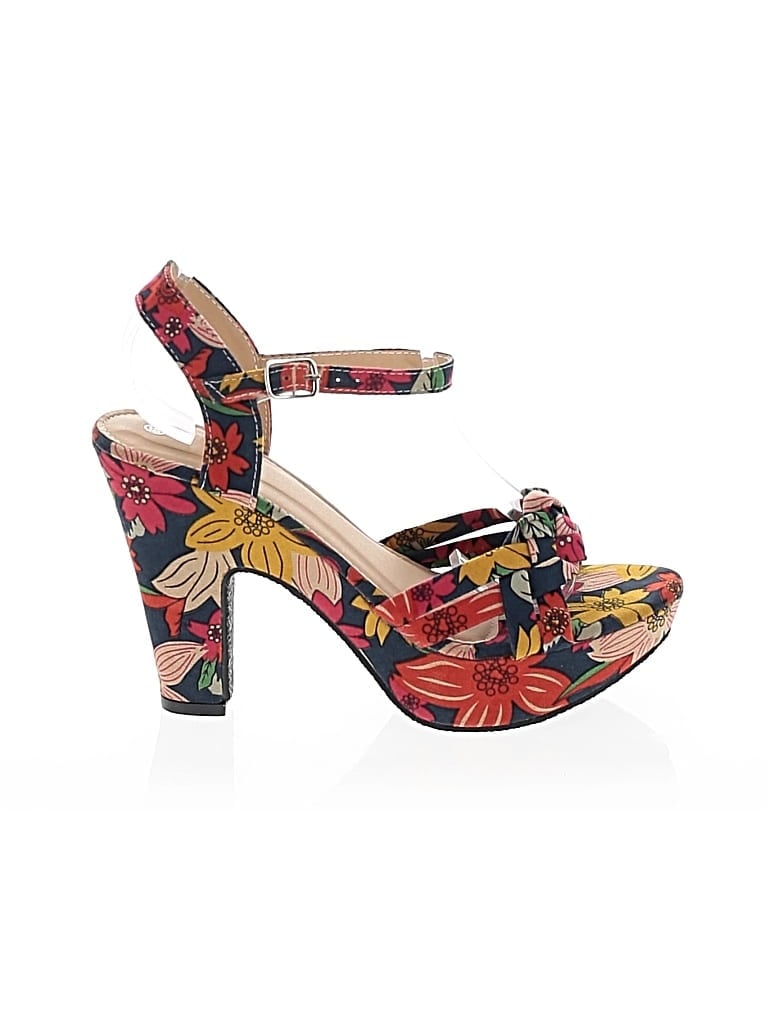 Pre-owned Unbranded Heels In Blue