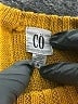 CO Yellow Cardigan Size S - photo 7