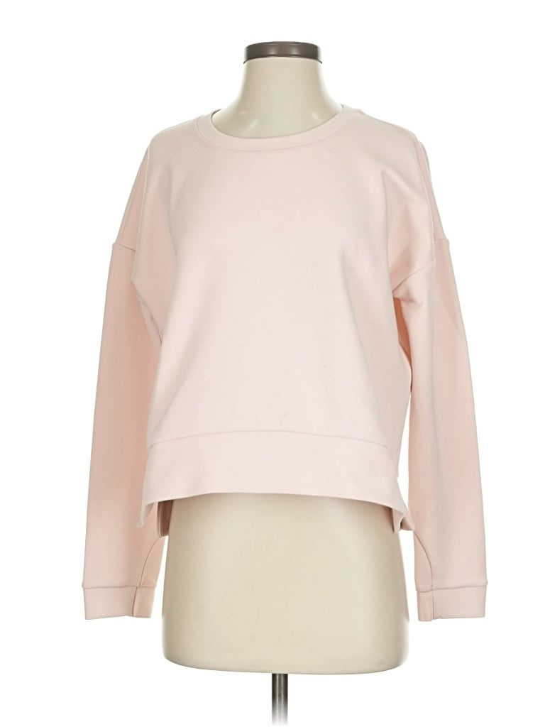 Pre-owned Athleta Sweatshirt In Pink