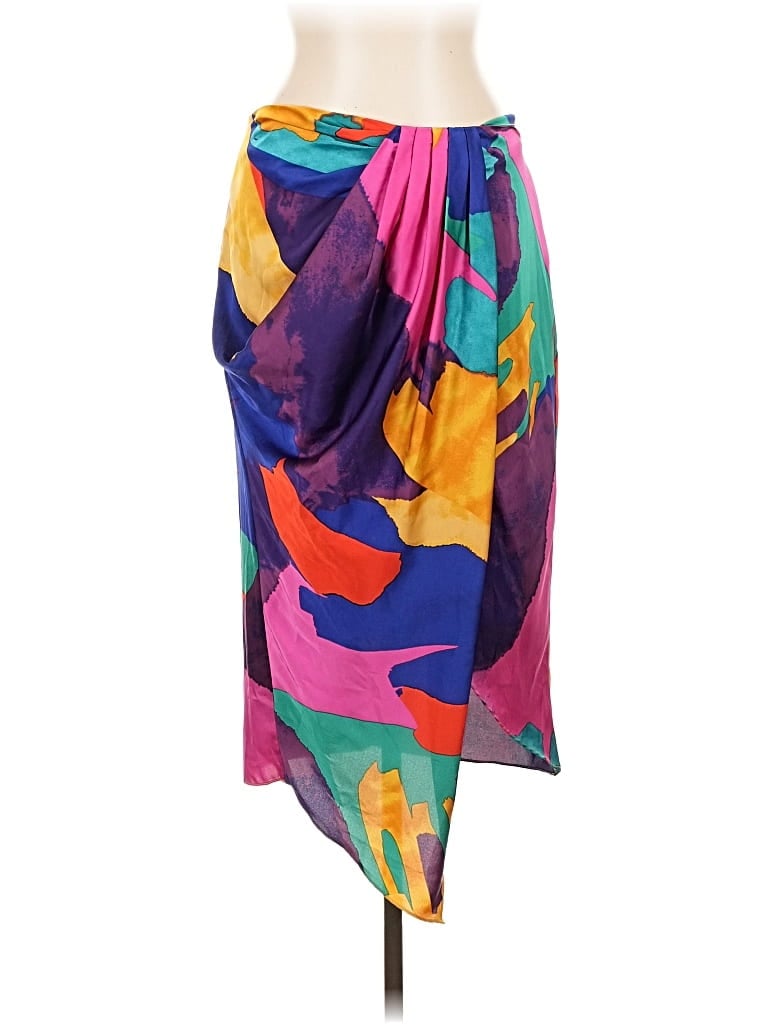 Pre-owned Gabrielle Union New York And Company Casual Skirt In Purple