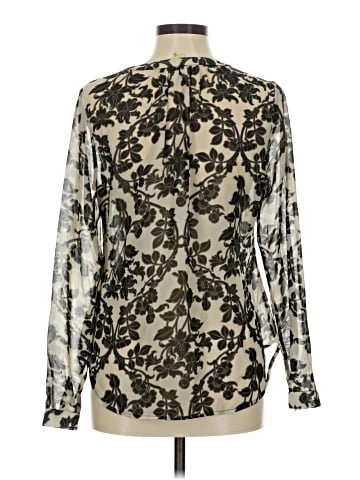 Ecru Long Sleeve Blouse (view 2)