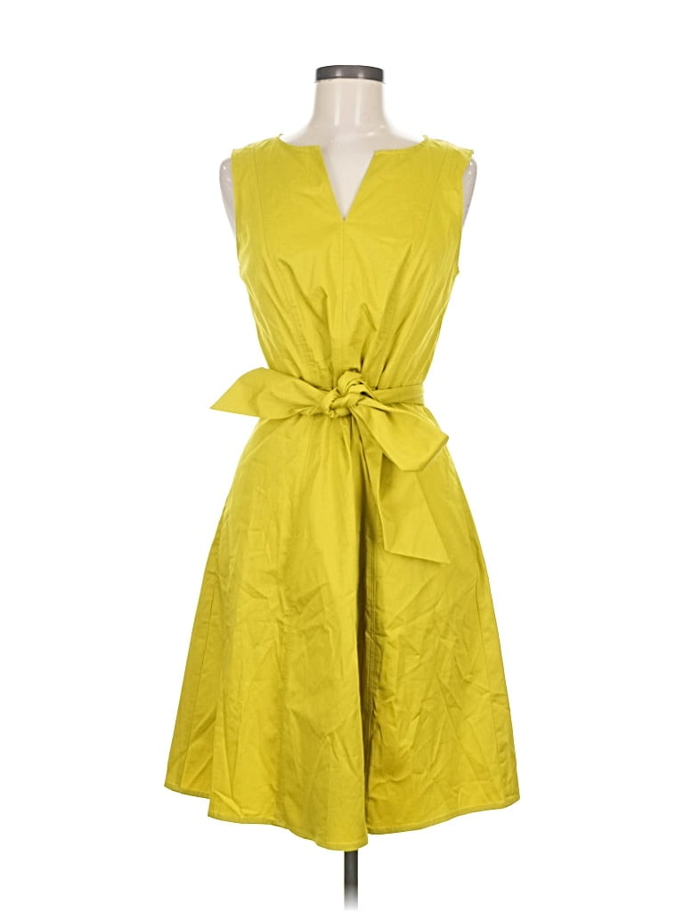 Pre-owned Boden Casual Dress In Yellow