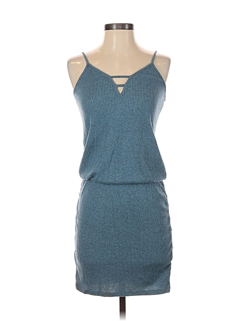 Pre-owned Venus Casual Dress In Blue