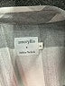 Amaryllis 100% Rayon Checkered-gingham Gray Long Sleeve Button-Down Shirt Size M - photo 7
