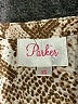 Parker Animal Print Tan Cocktail Dress Size XS - photo 6