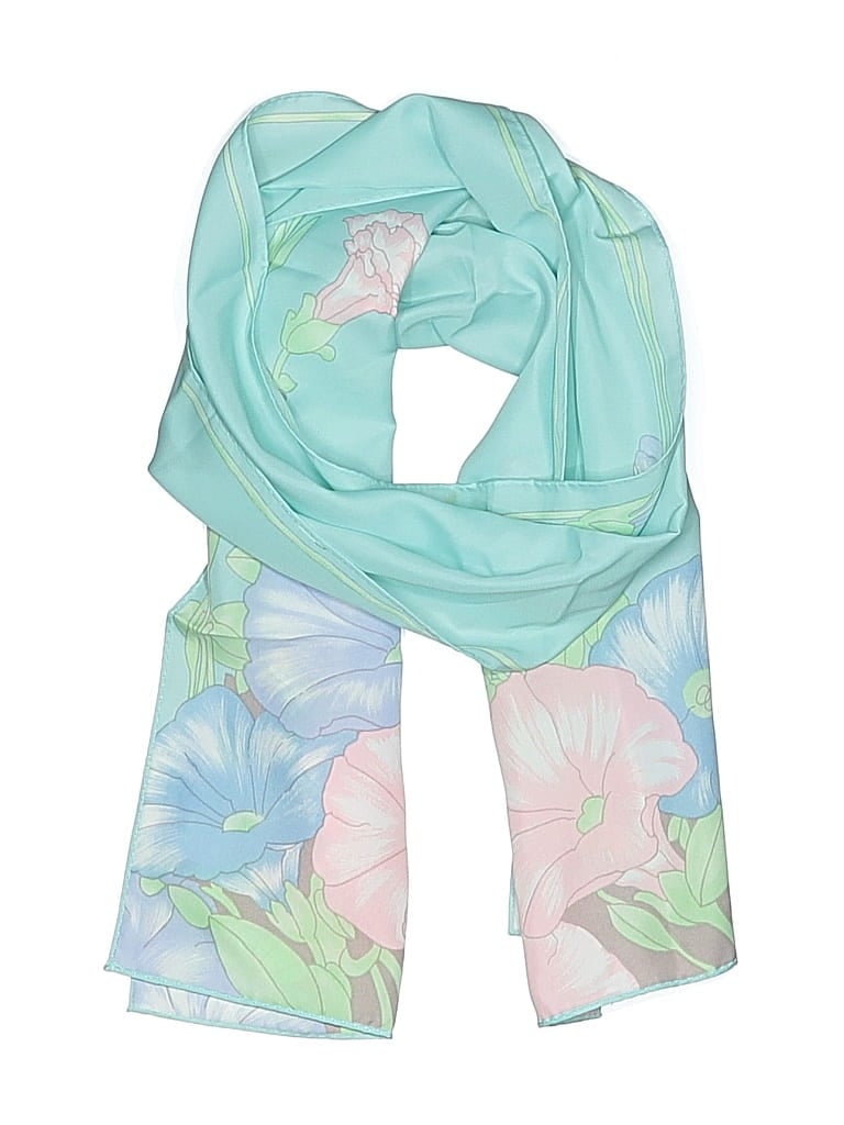 Pre-owned Avon Scarf In Blue