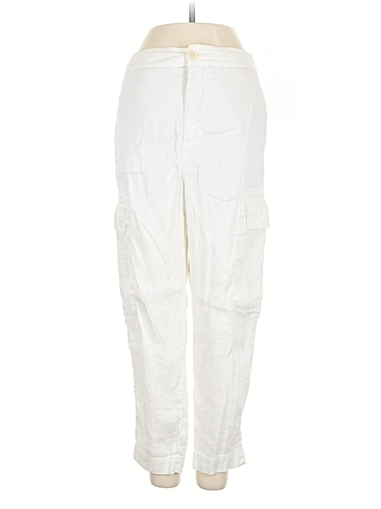 Pre-owned Vince Linen Pants In White