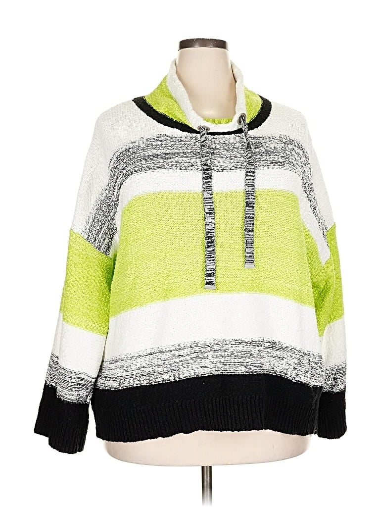 Pre-owned Ruby Rd. Pullover Sweater In Green