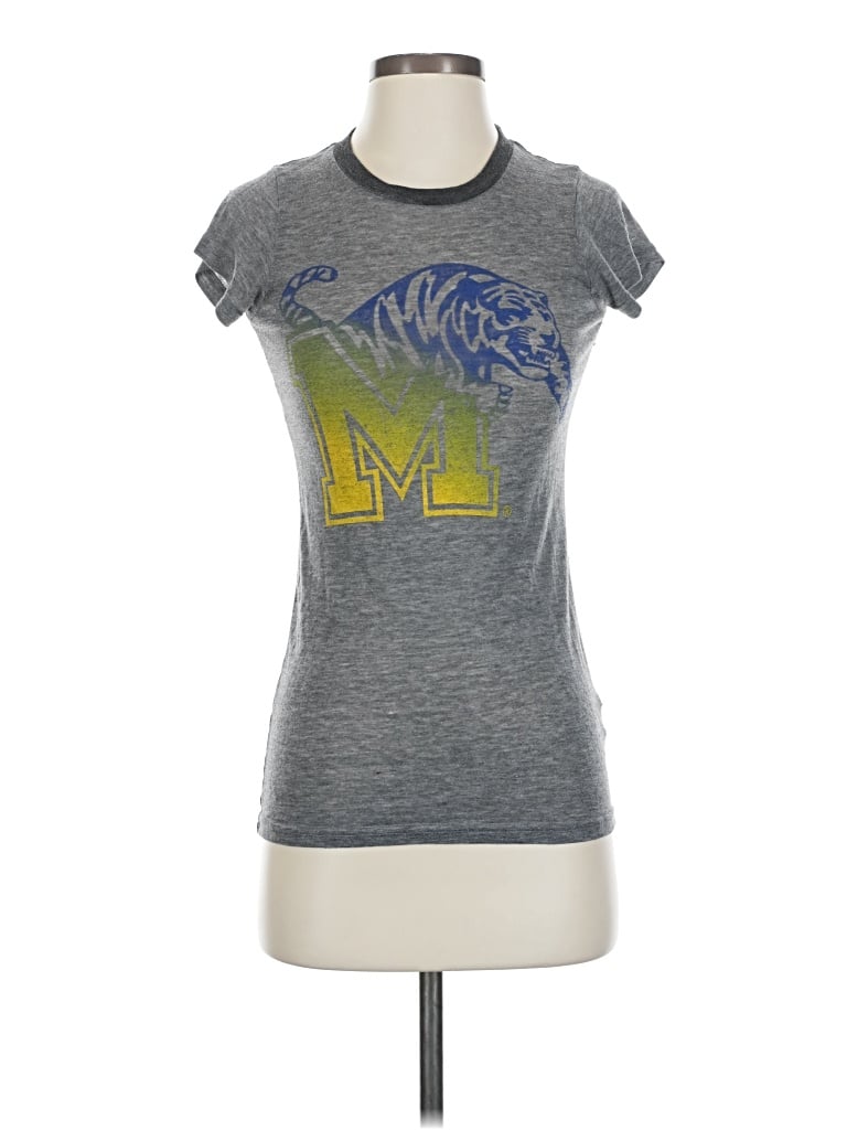 Pre-owned Chaser Short Sleeve T-shirt In Gray