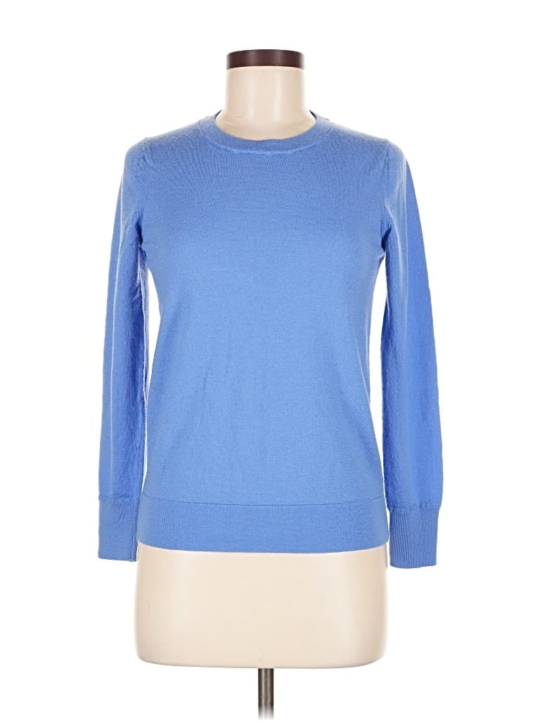 Pre-owned Banana Republic Wool Sweater In Blue