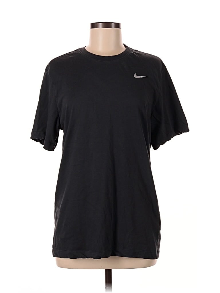 Pre-owned Nike Active T-shirt In Black