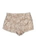 Reebok 100% Polyester Metallic Gold Shorts Size L - photo 2