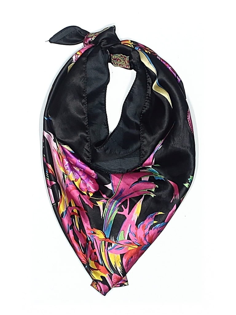 Pre-owned Unbranded Scarf In Black