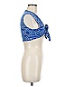Tysa 100% Rayon Blue Tank Top Size Med (2) - photo 4