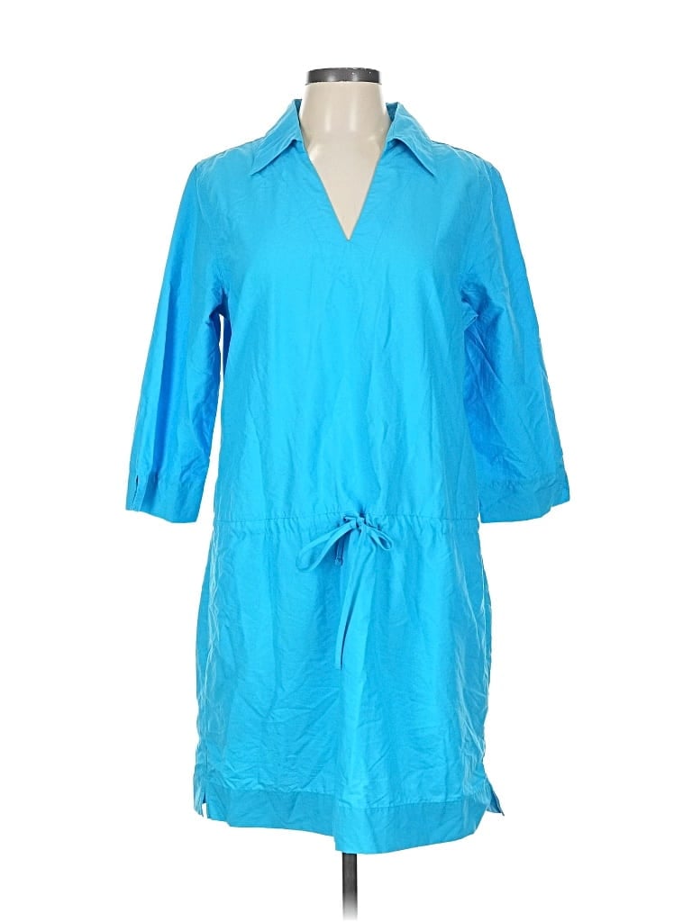 Pre-owned L.l.bean Casual Dress In Blue