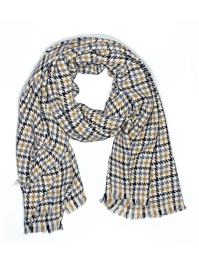 Pre-owned Mark And Graham Scarf In White