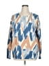 Unbranded Print Blue Pullover Sweater Size XL (estimated) - photo 1