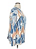 Unbranded Print Blue Pullover Sweater Size XL (estimated) - photo 4