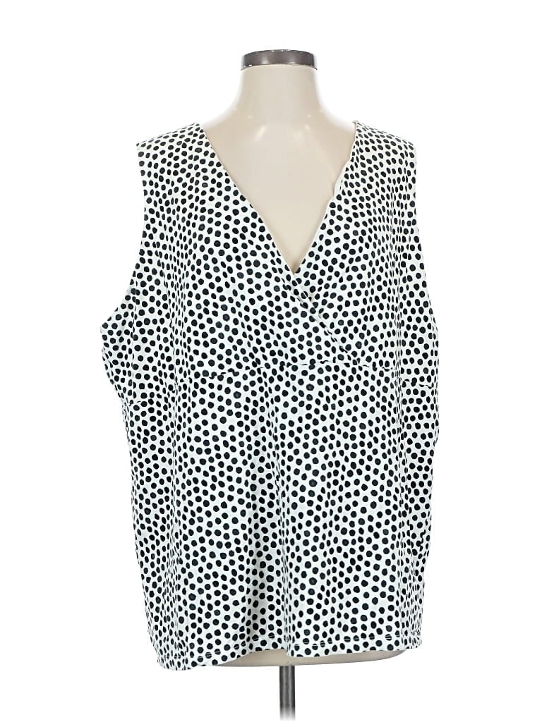 Pre-owned Merona Tank Top Black Plunge Neckline Tops