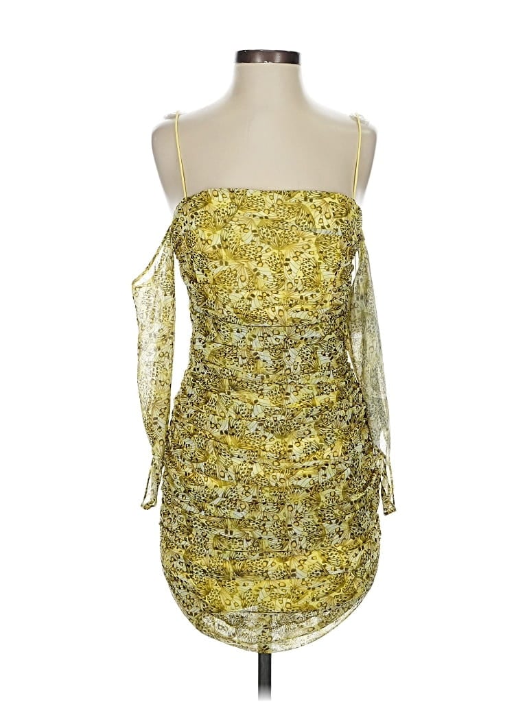 Camila Coelho Cocktail Dress In Yellow