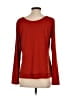 Peruvian Connection Red Orange Long Sleeve Top Size S - photo 2