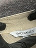 Emily Daniels Metallic Silver Casual Dress Size L - photo 7