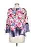 Unique Spectrum Pink 3/4 Sleeve Blouse Size L - photo 2