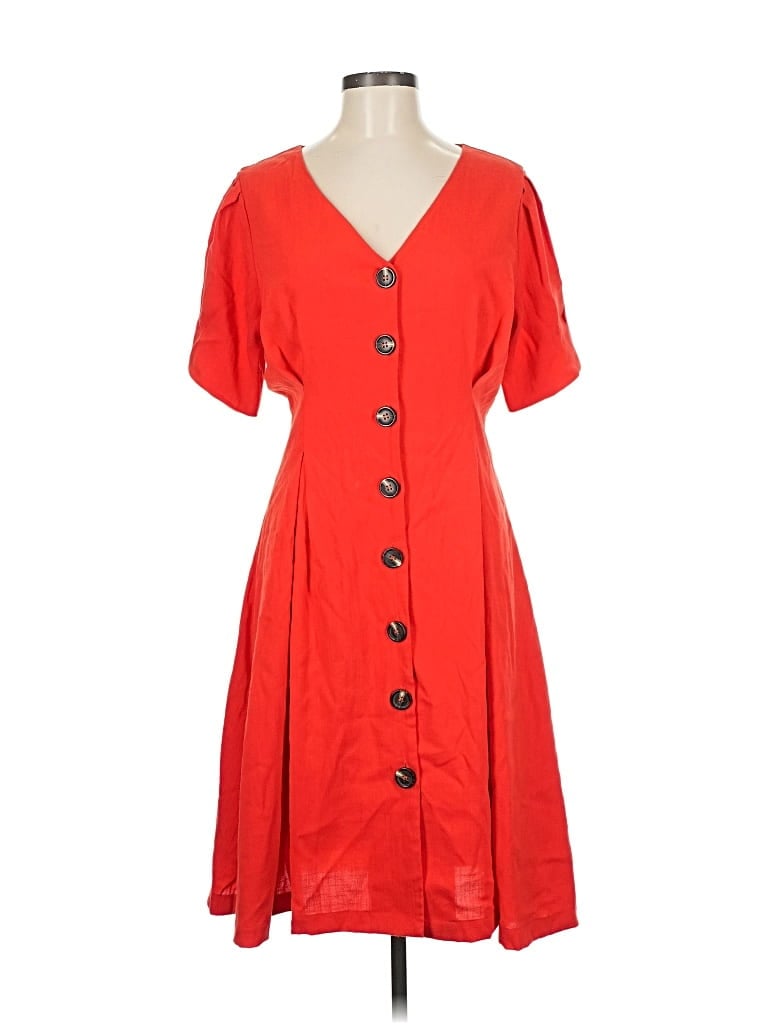 Pre-owned Lumie Casual Dress In Red