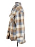 By Together 100% Polyester Plaid Tan Coat Size S - photo 5